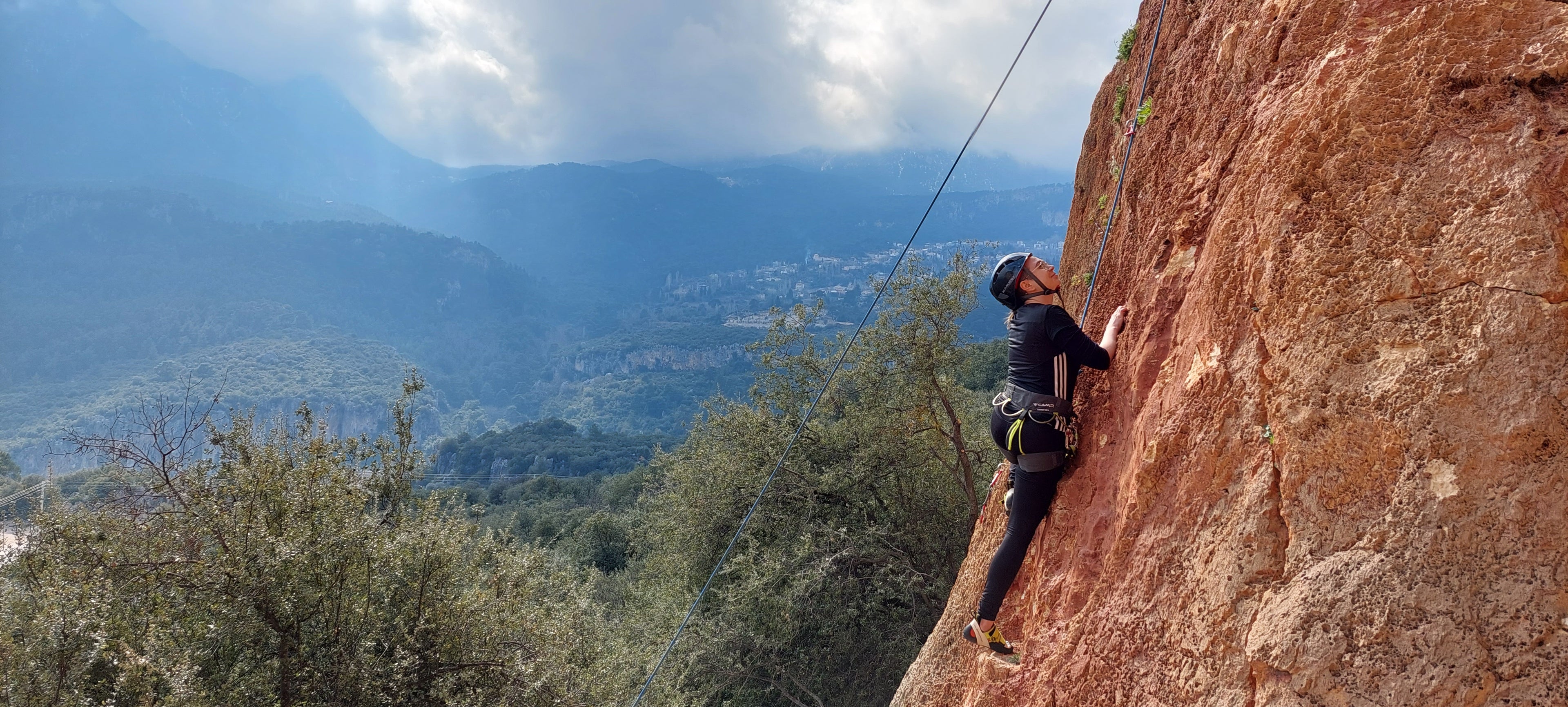 Clara Climbing