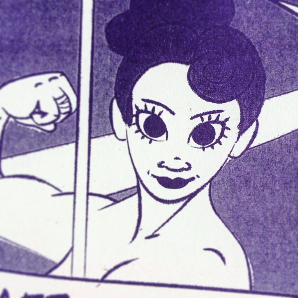 Taps Aff 4 Power Riso Print