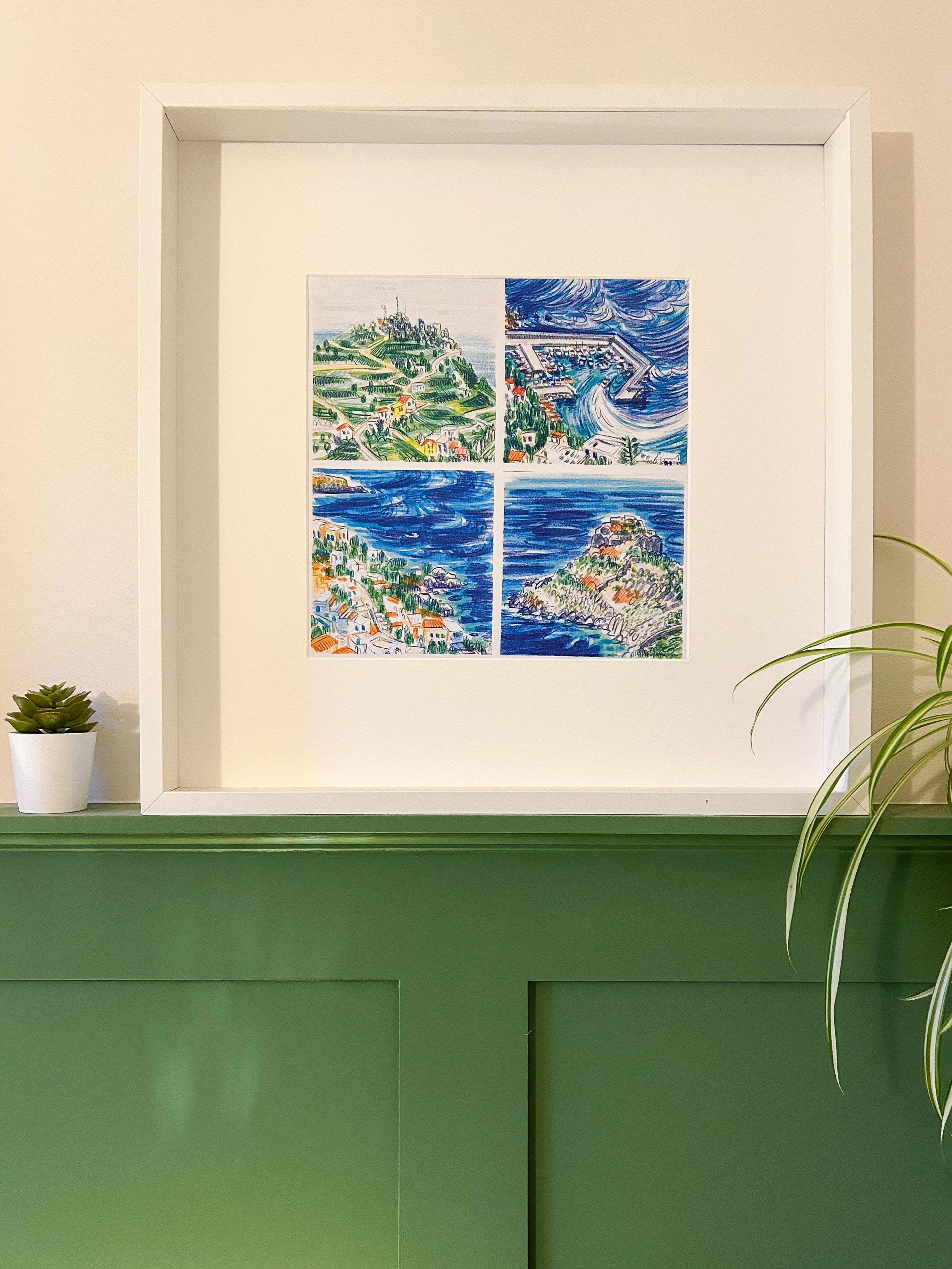 Harbour & Kasteli Polyptych