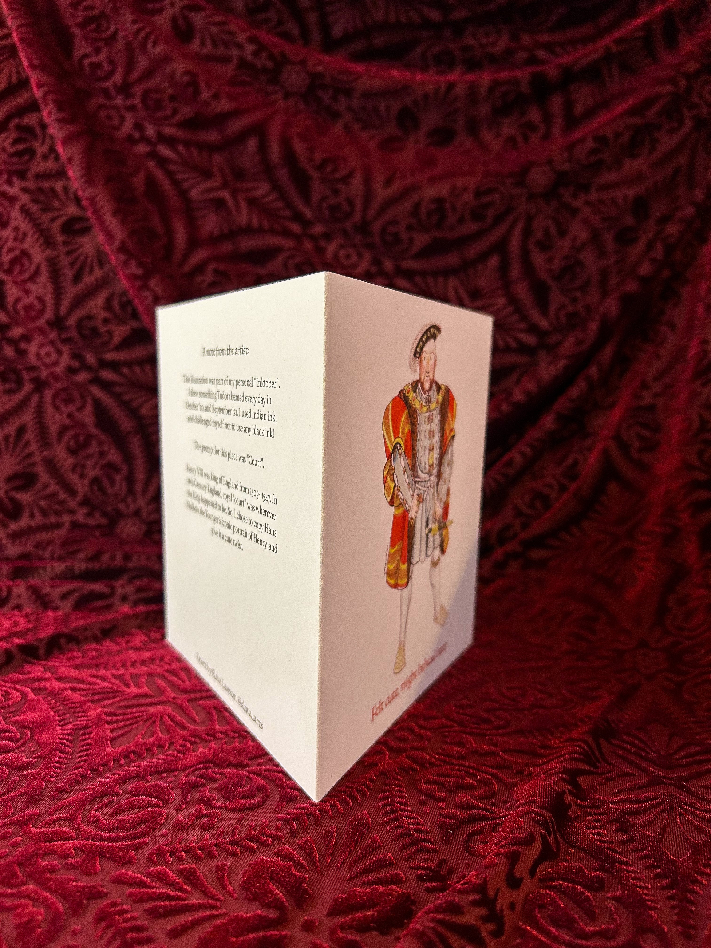 Felt cute, might behead later Greeting Card