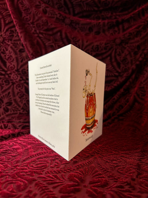 Bottoms Up! Greeting Card