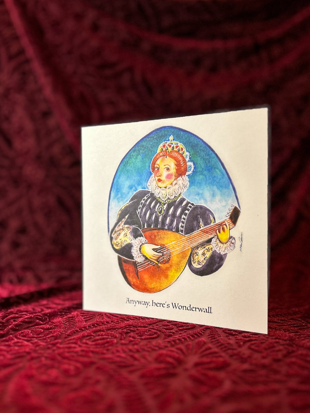 Anyway, here's Wonderwall Greeting Card