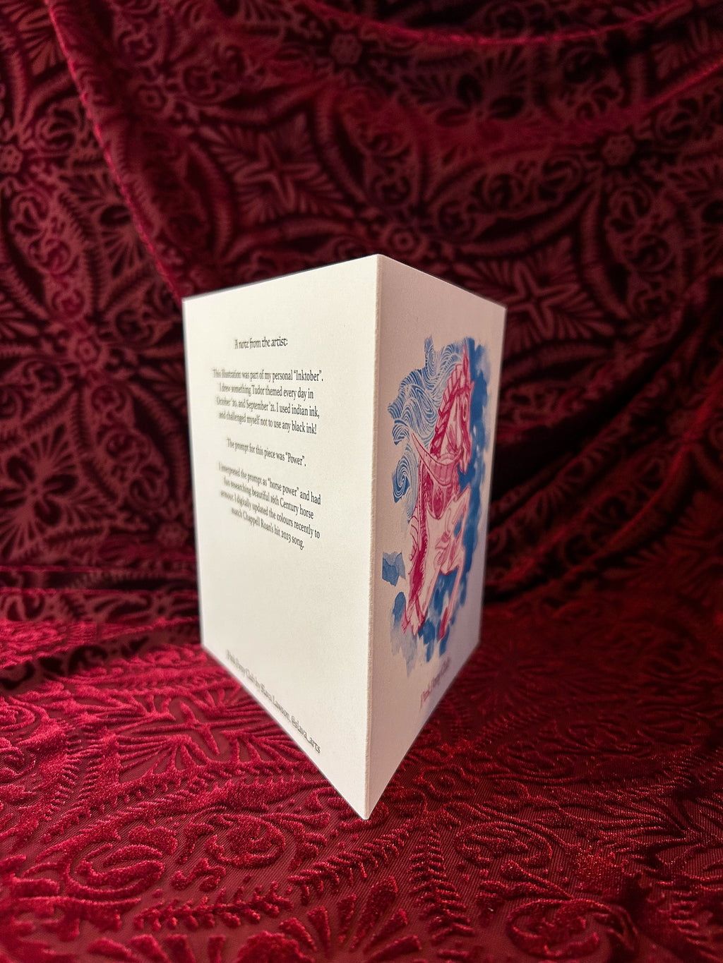 Pink Pony Club Greeting Card