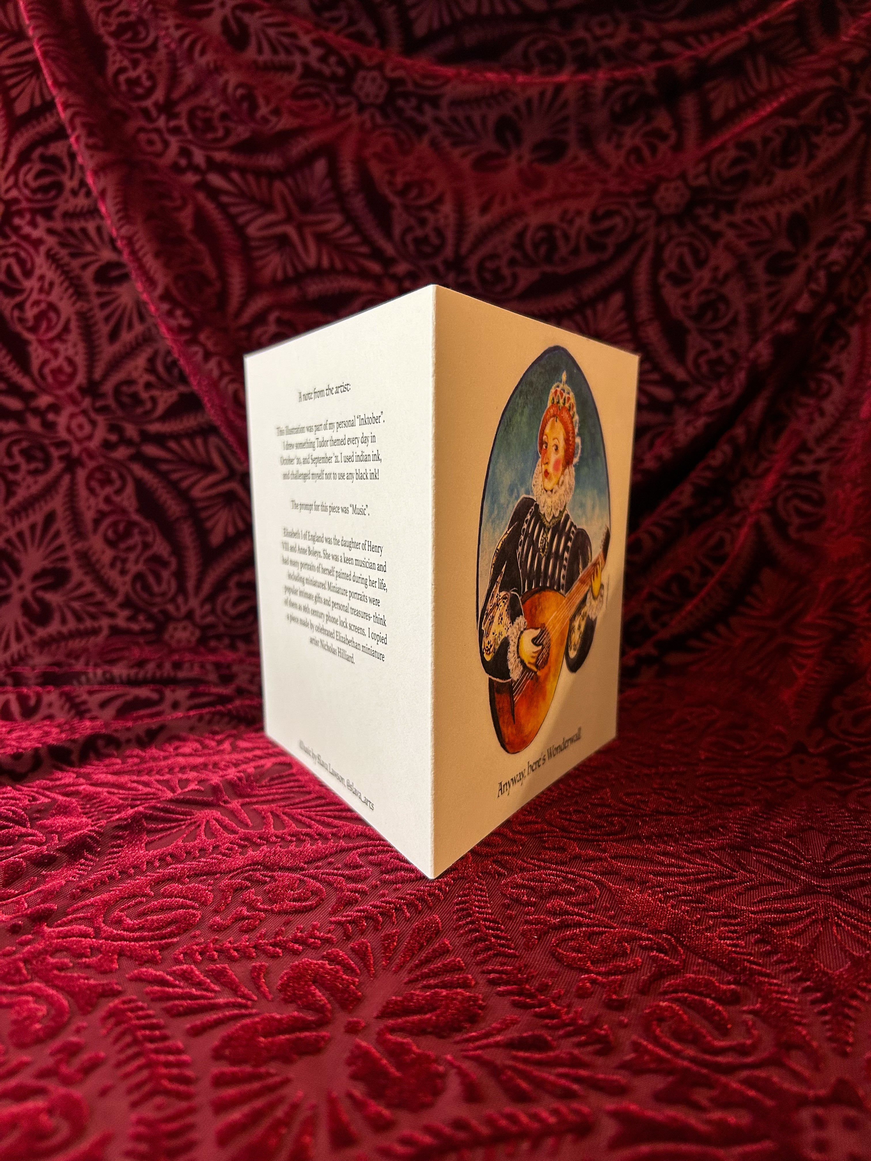 Anyway, here's Wonderwall Greeting Card
