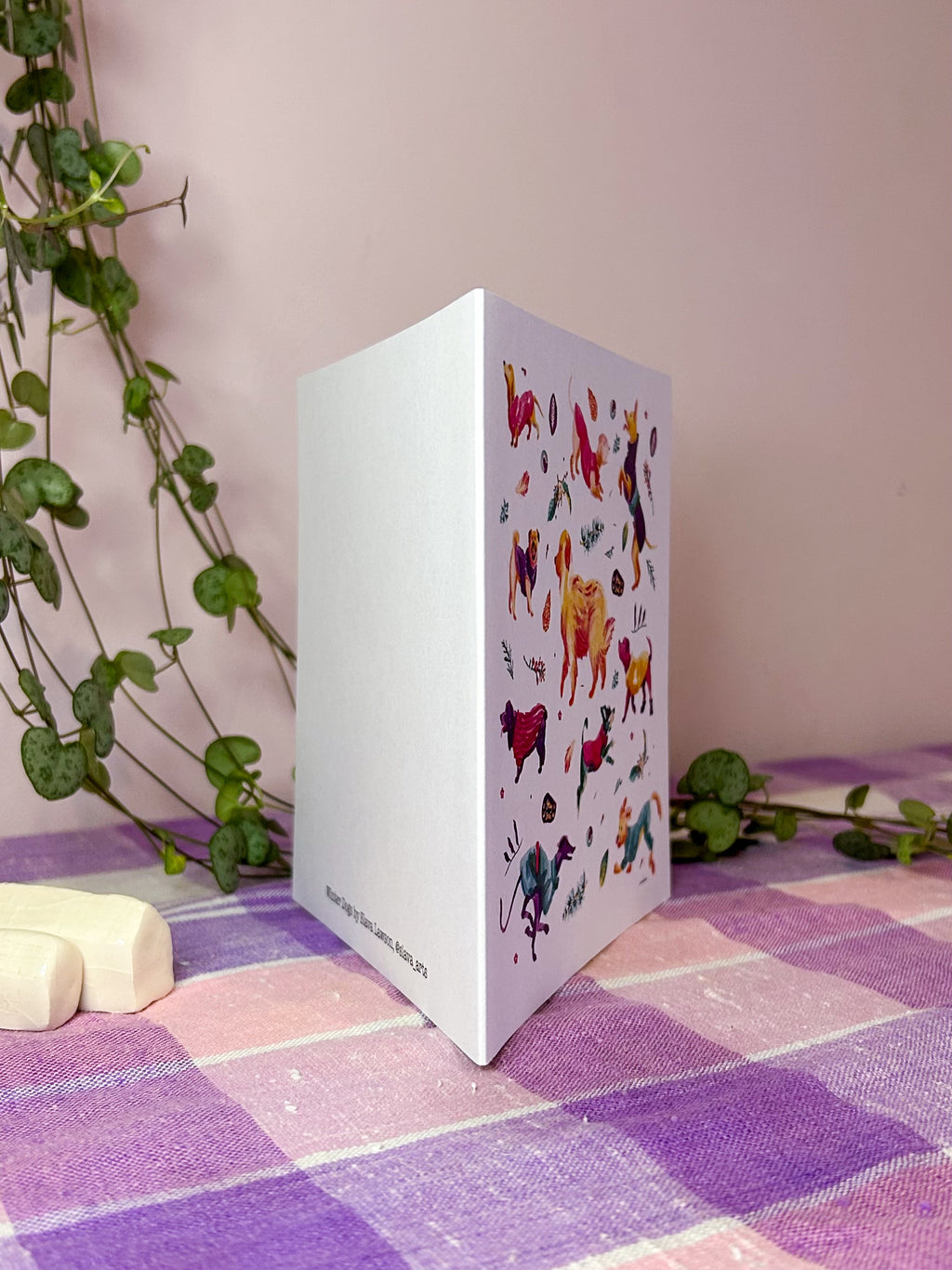 Winter Dogs Greeting Card