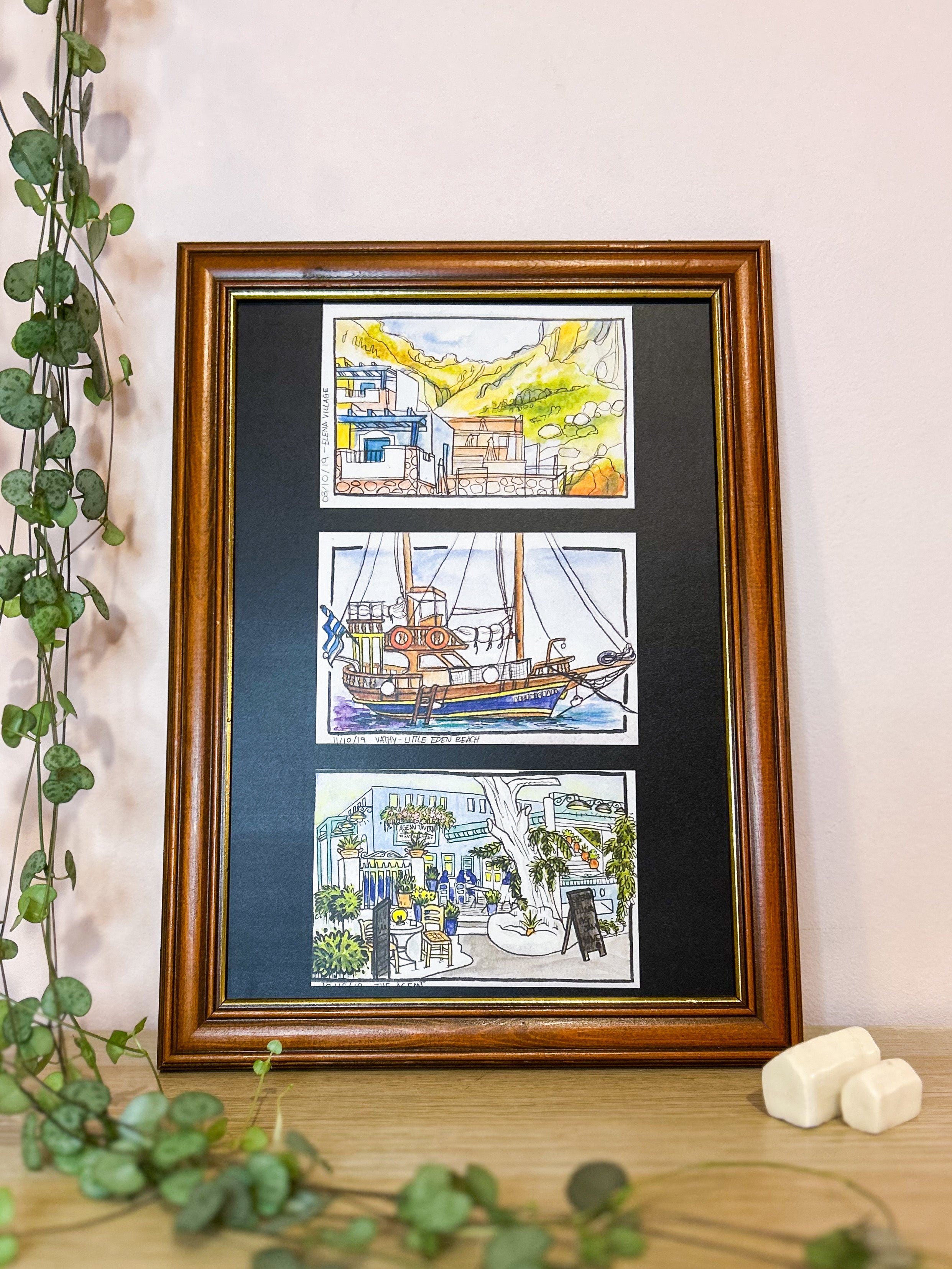 Elena-Ship-Aegean Triptych