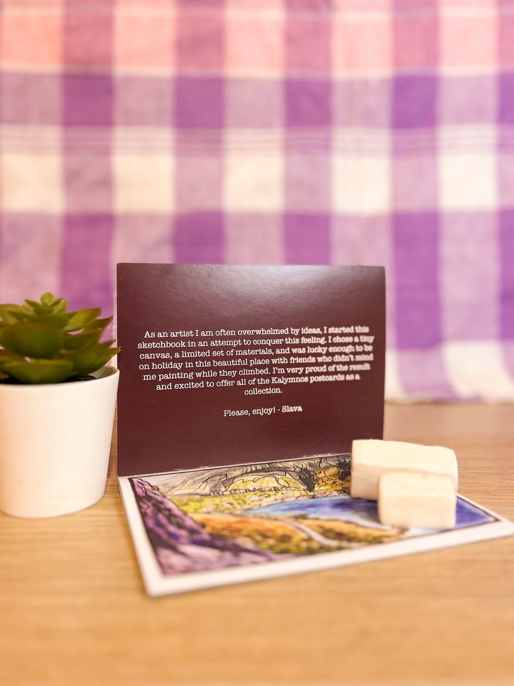 Postcards from Kalymnos Zine