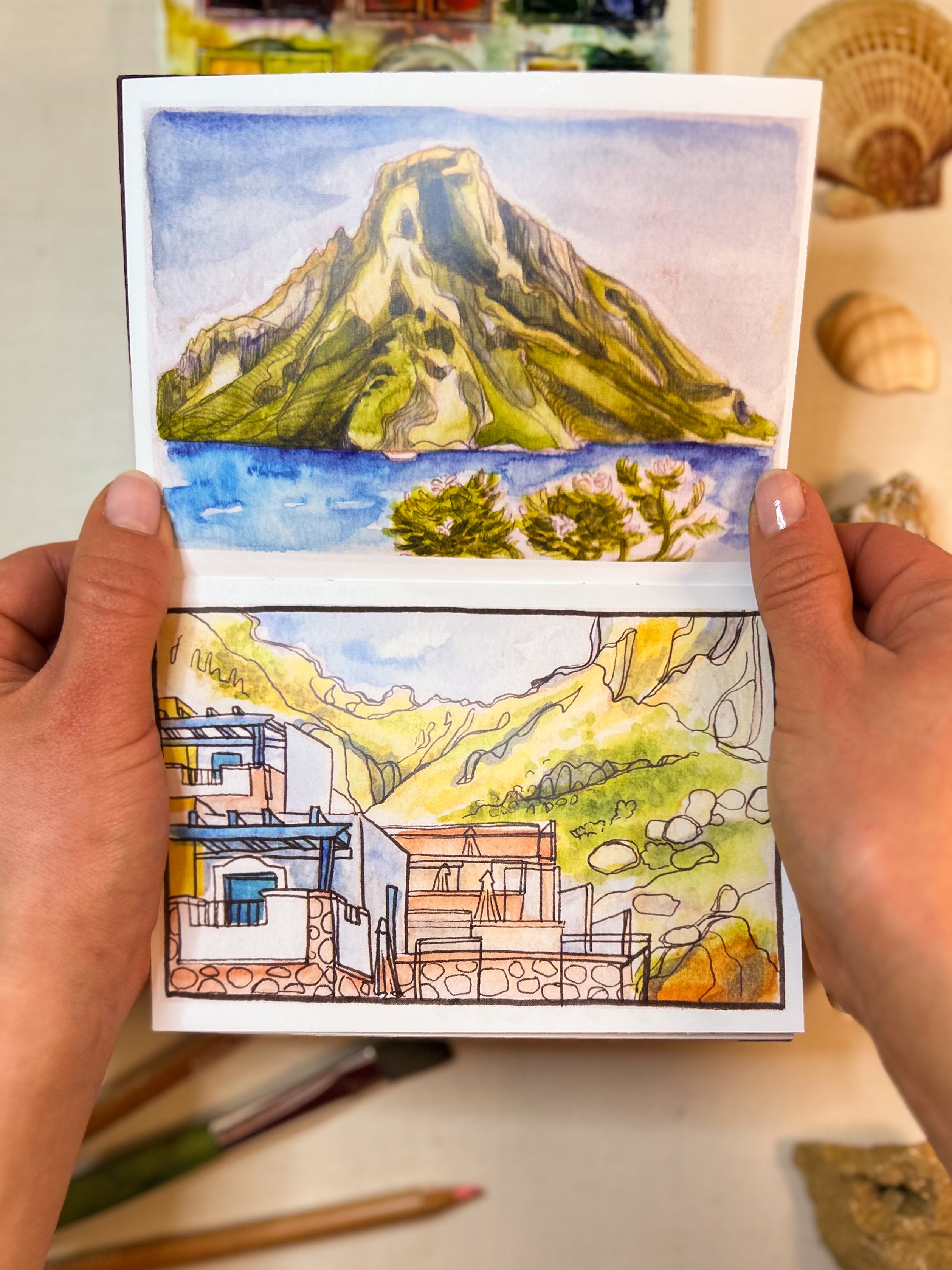 Postcards from Kalymnos Zine
