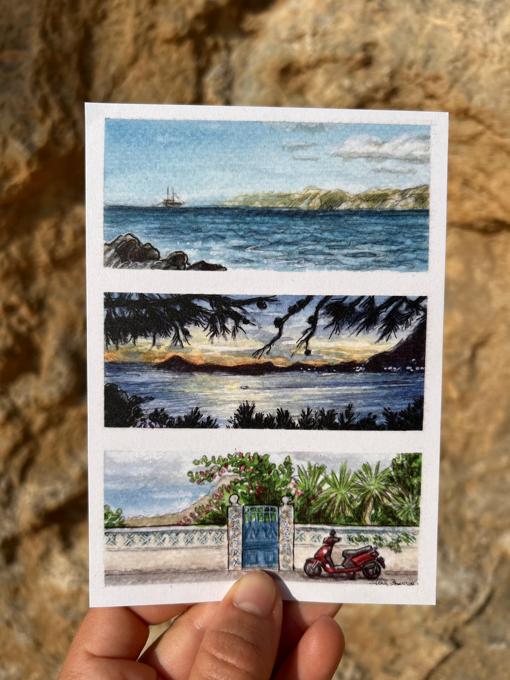 Travel Triptych- Kalymnos 3