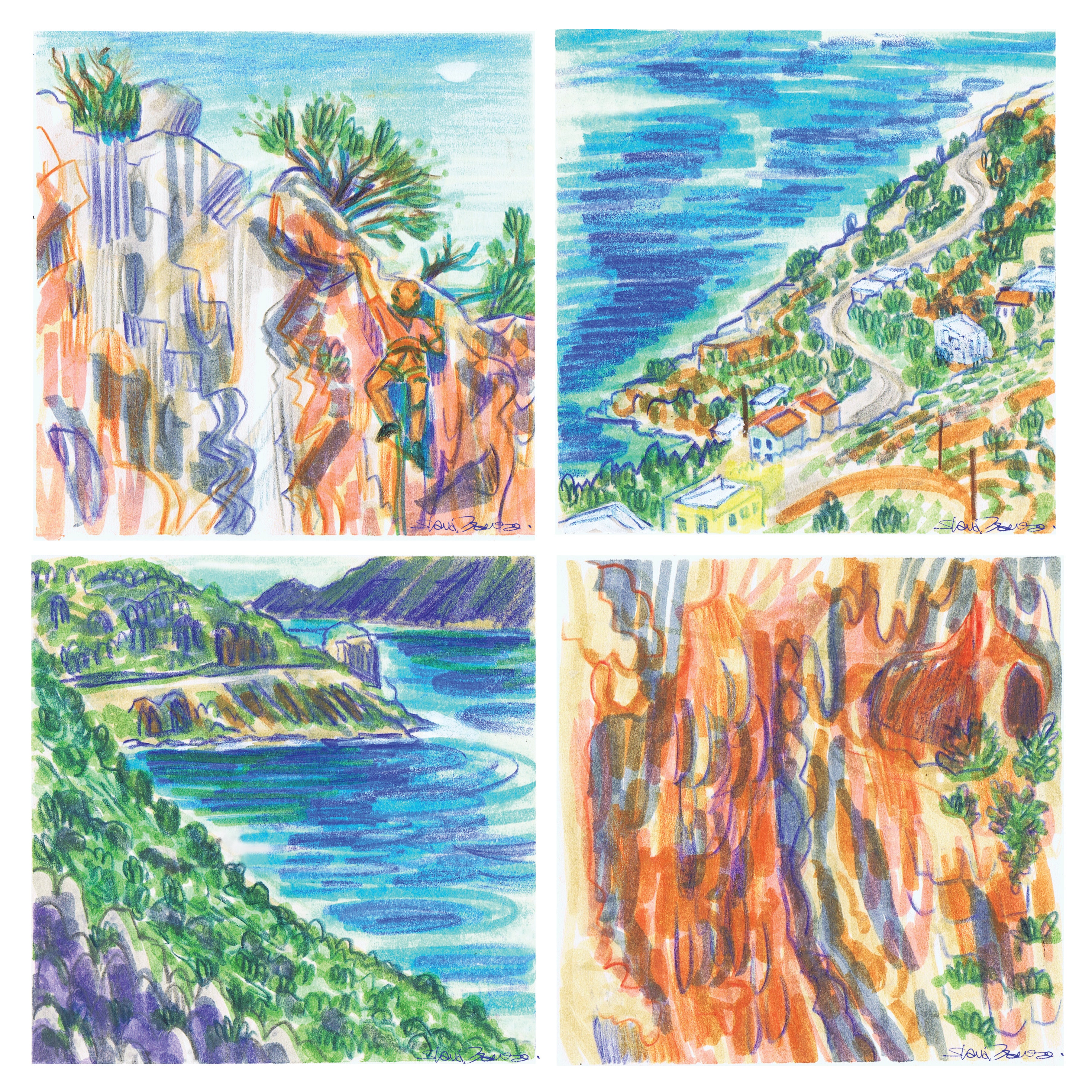 Je T'aime Polyptych