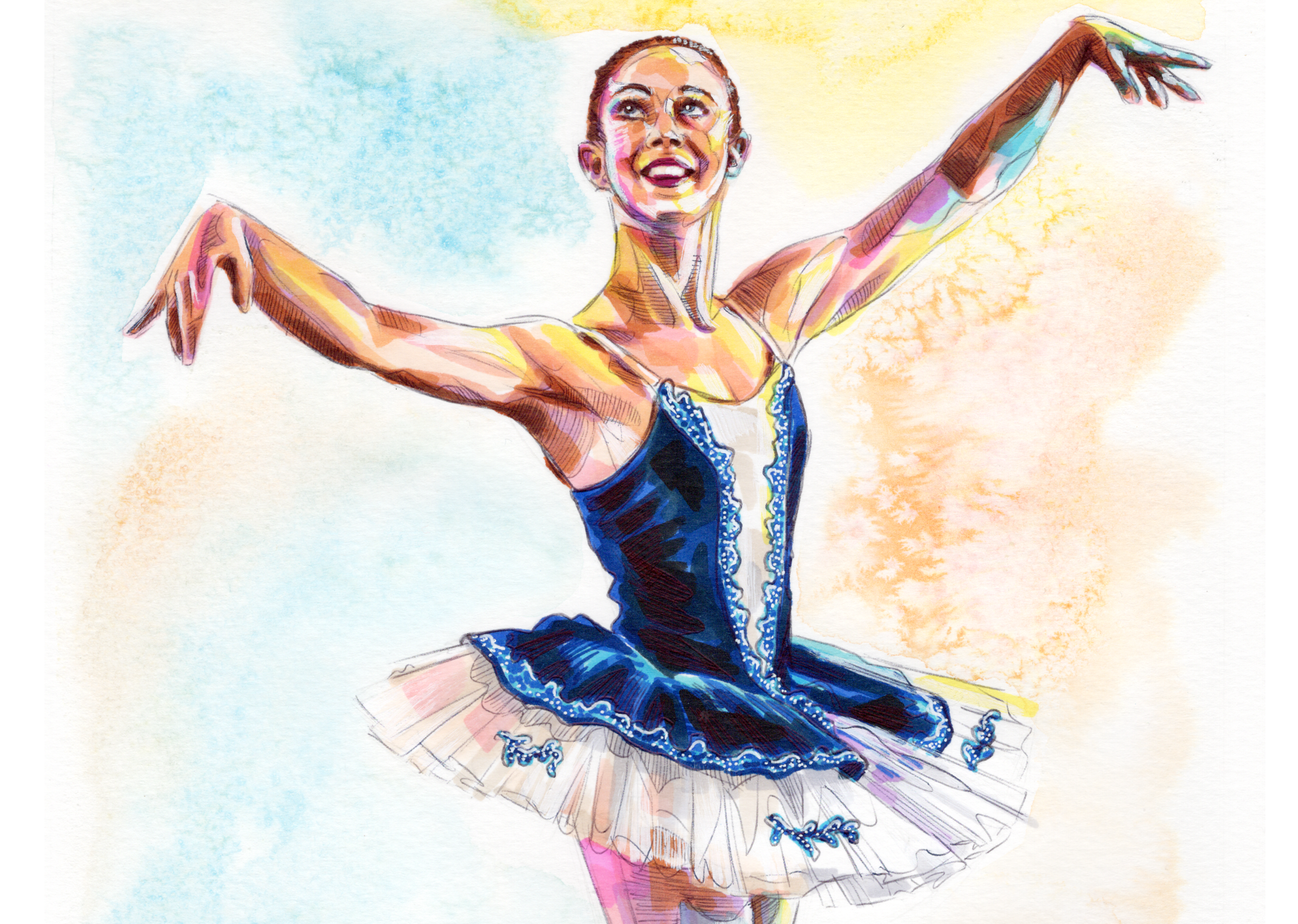 Bluebird Ballerina