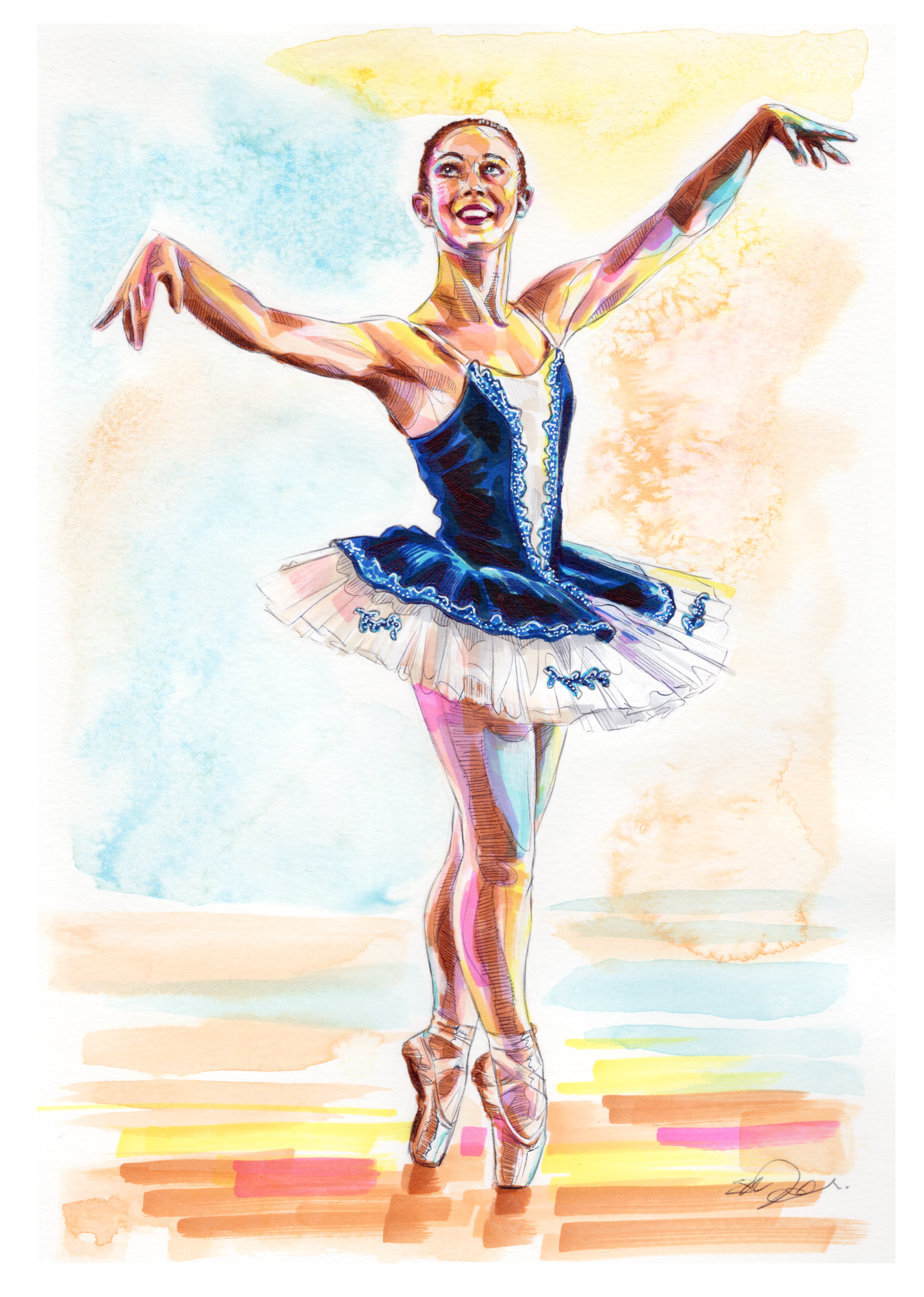 Bluebird Ballerina