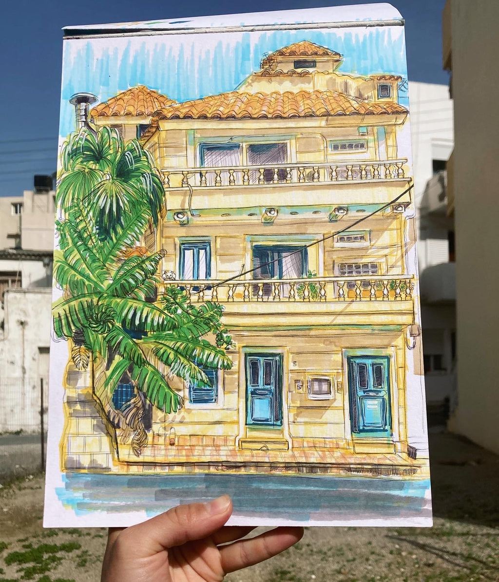 Lakkos Yellow House