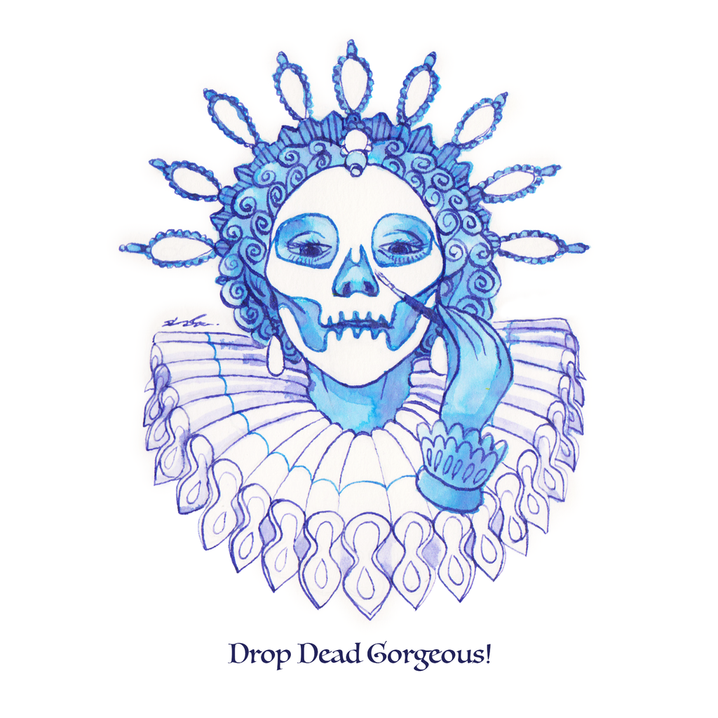 Drop Dead Gorgeous Greeting Card