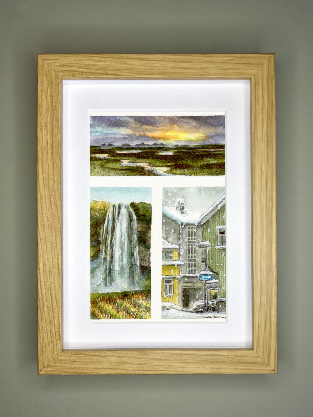 Travel Triptych- Iceland 2