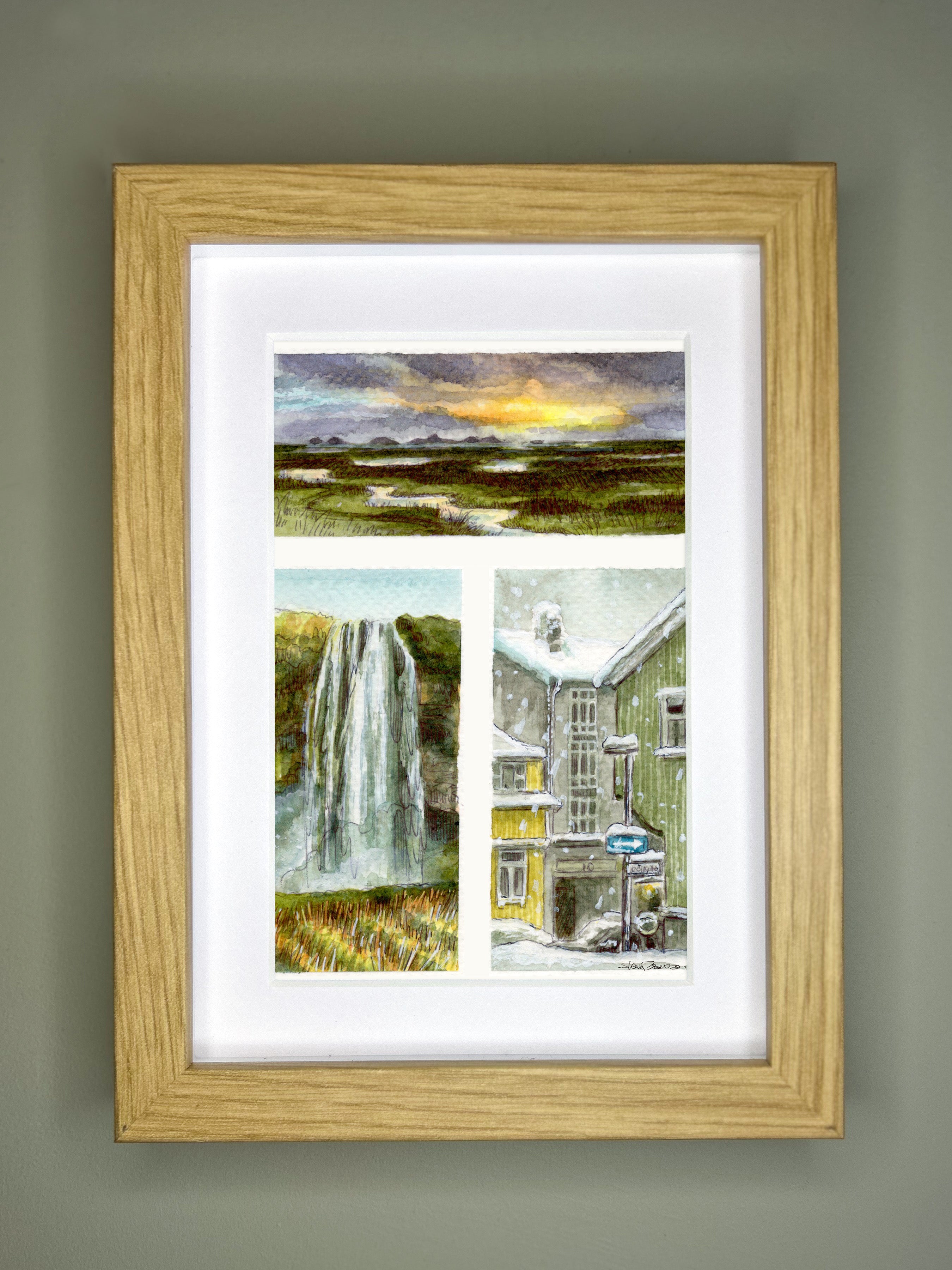 Travel Triptych- Iceland 2