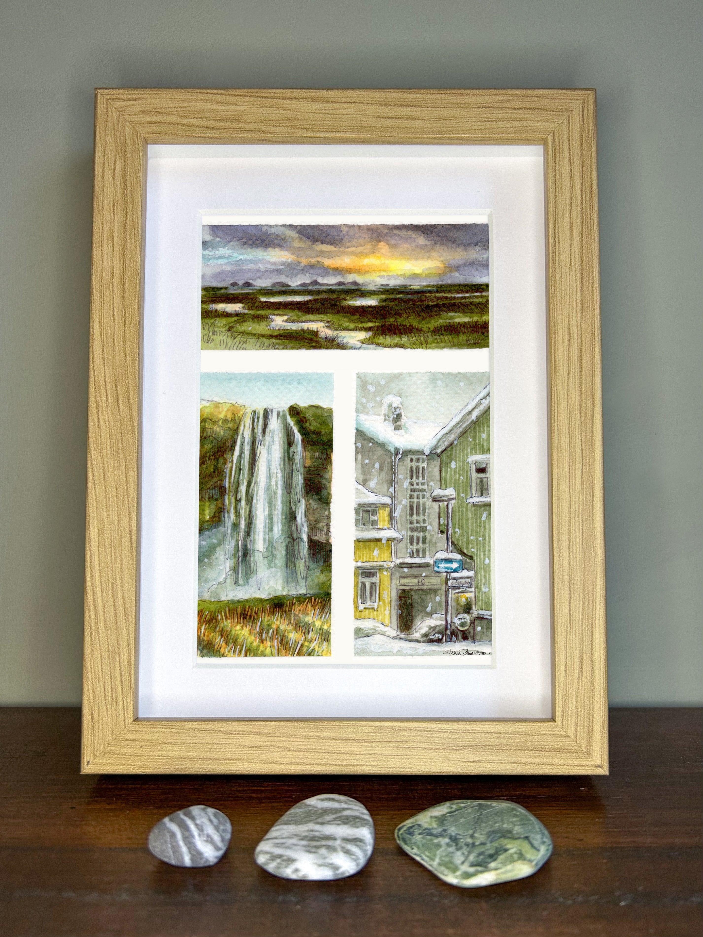Travel Triptych- Iceland 2
