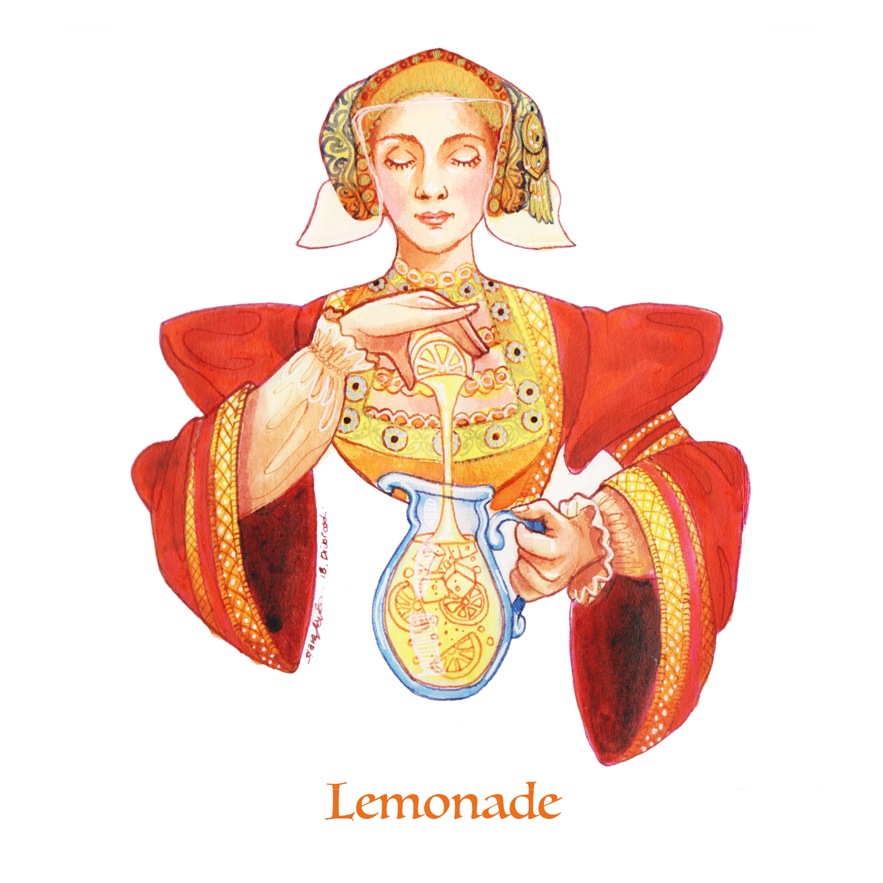 Lemonade Greeting Card