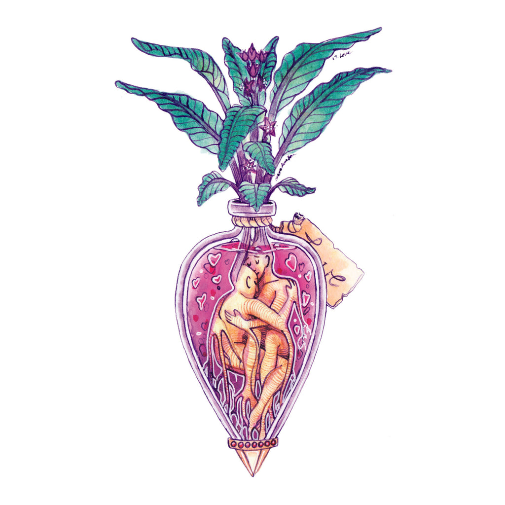 Mandrake Greeting Card