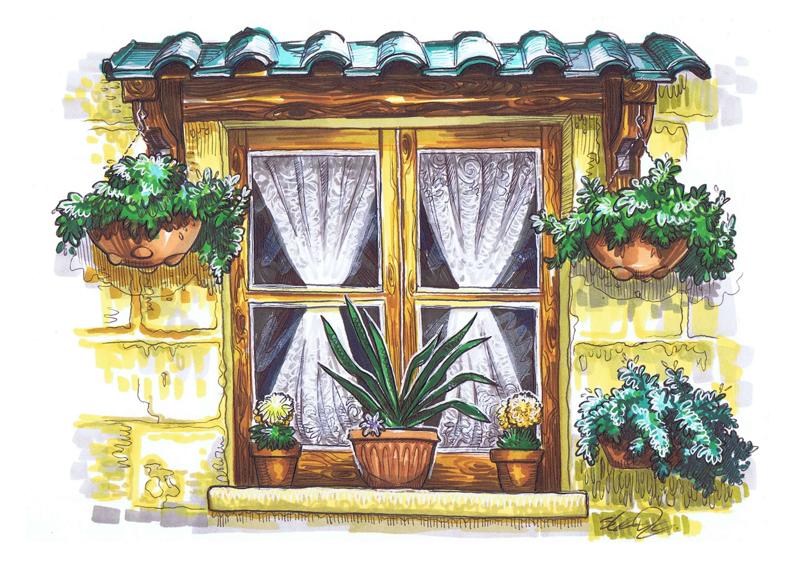 Mediterranean Window