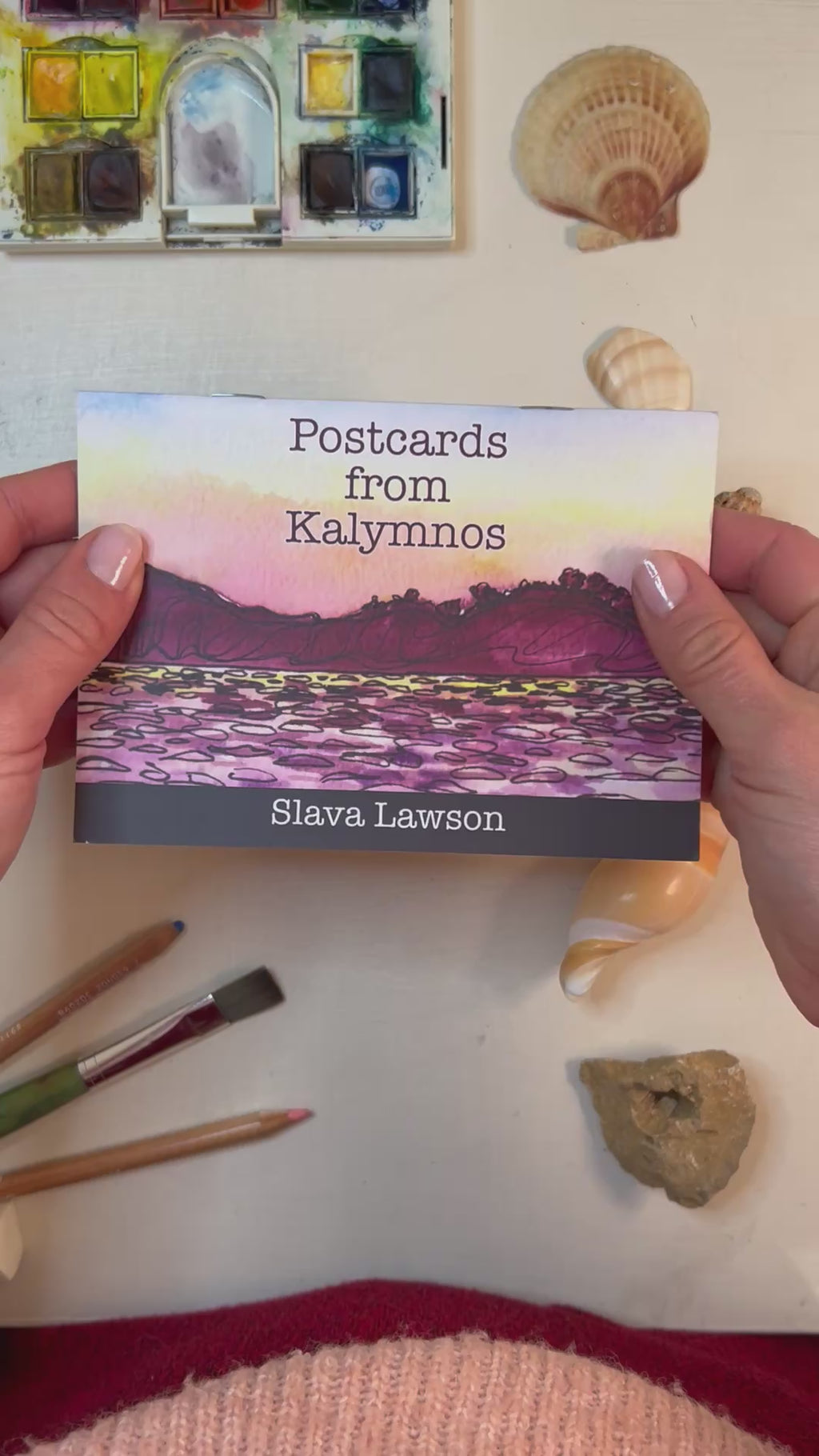 Postcards from Kalymnos Zine