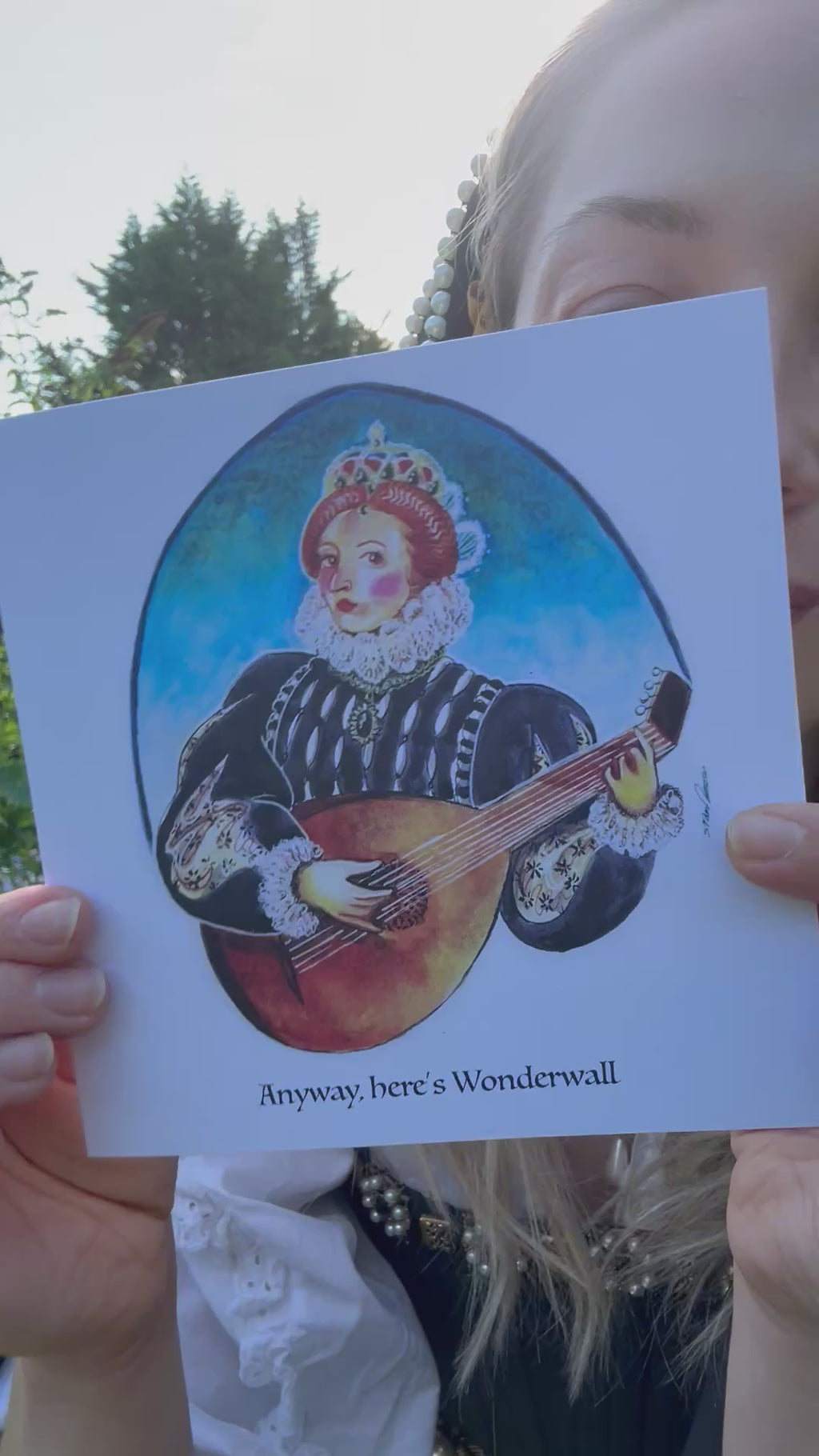 Anyway, here's Wonderwall Greeting Card